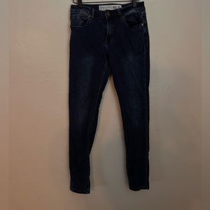 Barbell Apparel Dark Wash Skinny Jeans